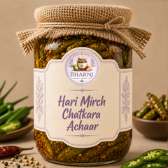 Hari Mirch Chatkara Achaar